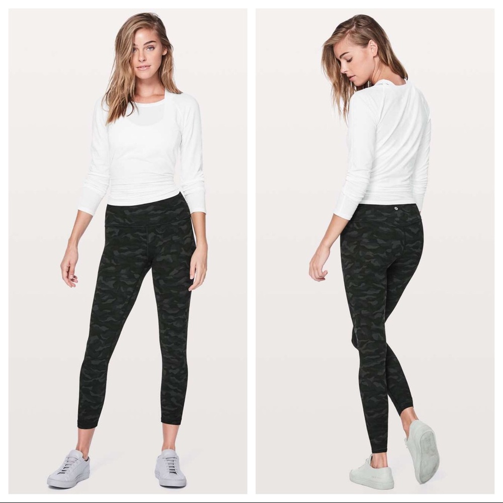 SOLD Lululemon Align Pant II Sequoia Camo
